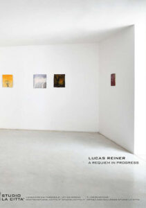 Lucas Reiner - Requiem in Progress - 2023 - Studio la Città - Verona - Contemporary Art