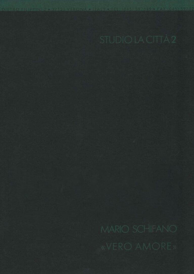 Mario Schifano | Vero Amore